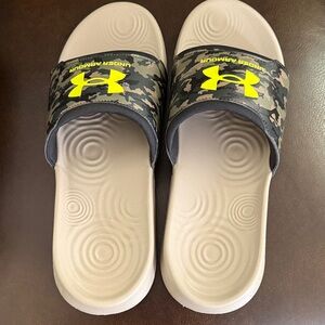 Under Armour NWOT Men's Camouflage Slides Size 11